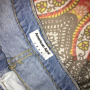AMERICAN APPAREL HIGH WAISTED SHORTS